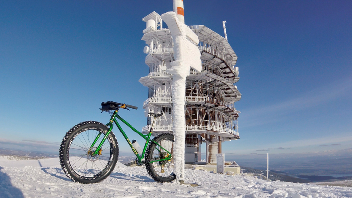 Reached the top of the Chasseral.