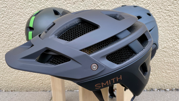 My bike helmets by Bern and Smith.