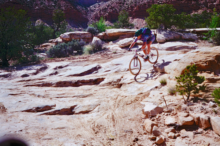 Riding the Canyonlands.