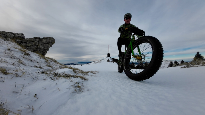 The Crest Trail is best ridden in the winter.