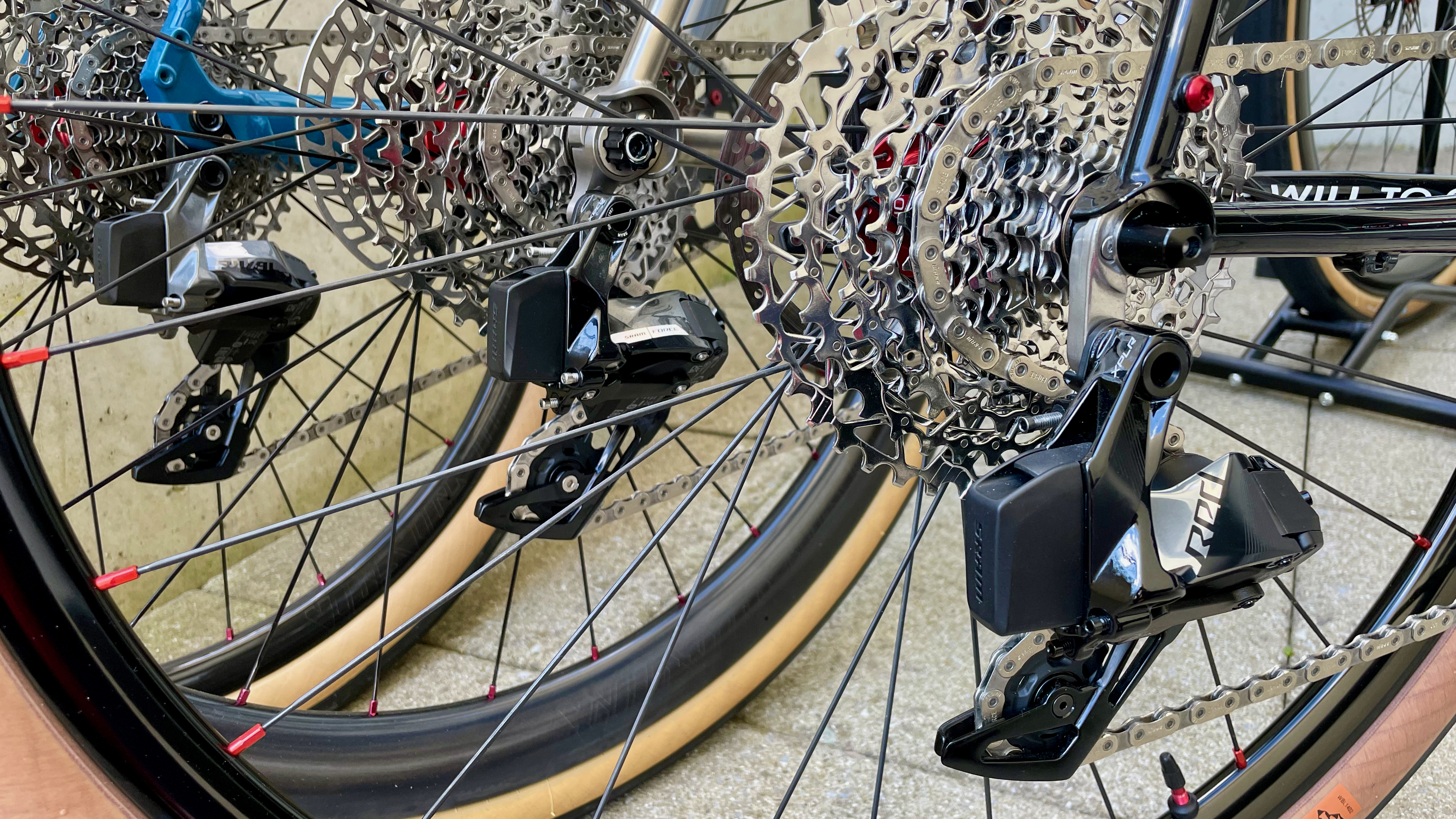 SRAM XPLR Rival, Force and Red AXS derailleurs