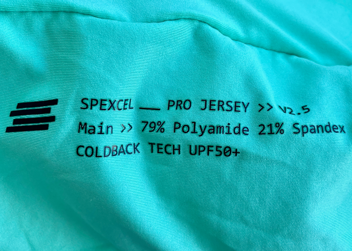 Spexcel short-sleeve cycling jersey.